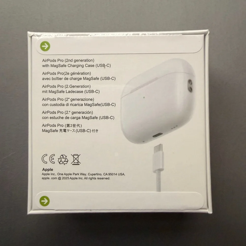 Apple AirPods Pro 2nd Gen USB C Wireless Earbuds
